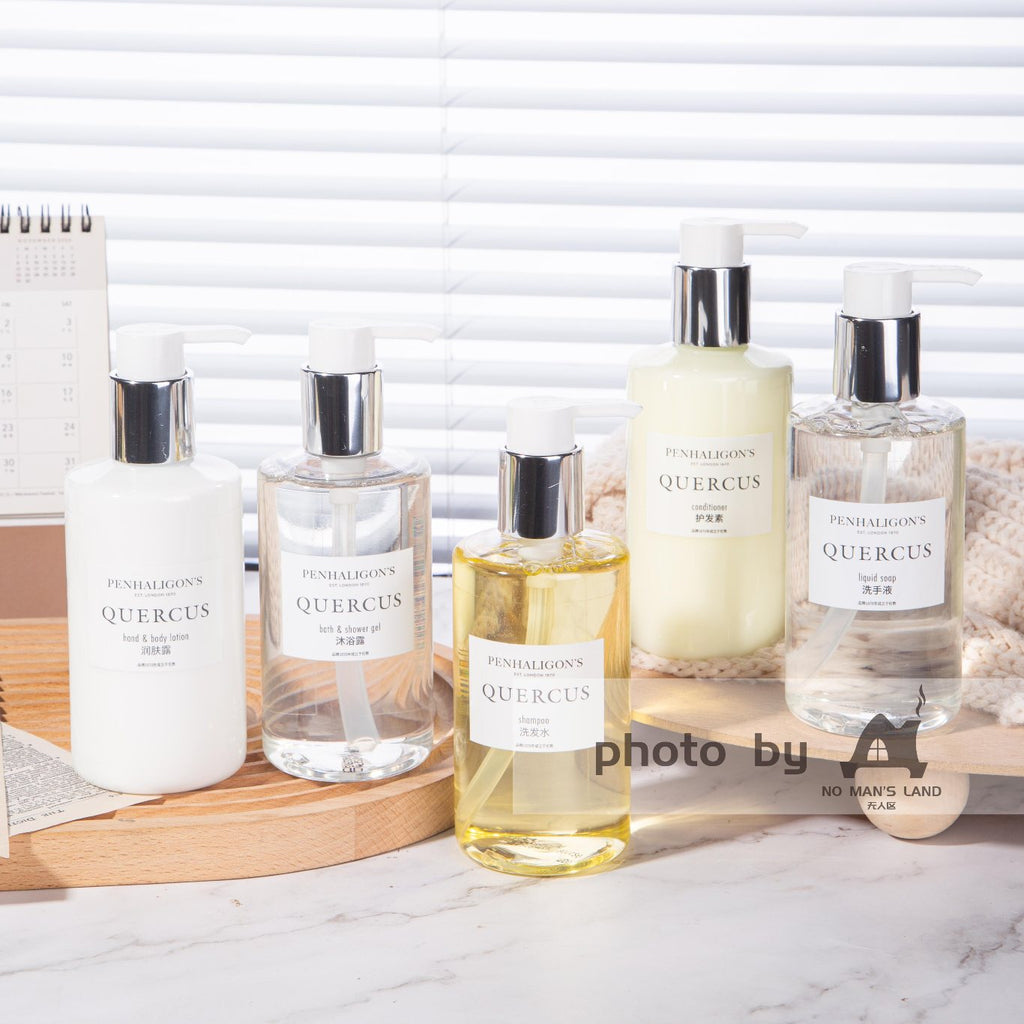Mandarin Oriental Shampoo & Conditioner & Body Lotion & Shower Gel & Hand Wash 300ML | PENHALIGON'S QUERCUS